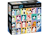 Puzzle Hello Spank 80s mania 1.000 Pezzi Ravensburger