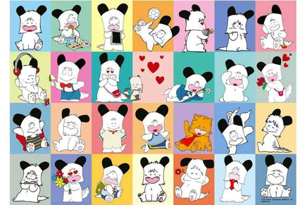 Puzzle Hello Spank 80s mania 1.000 Pezzi Ravensburger