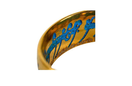 Replica Anello del Signore degli Anelli che si illumina al buio fosforescente