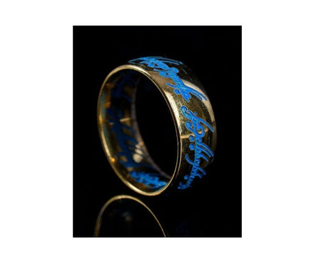 Replica Anello del Signore degli Anelli che si illumina al buio fosforescente