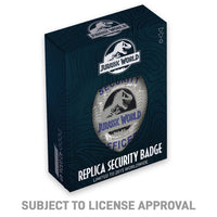 Replica Distintivo Jurassic World Security Officer Badge Limited Edition
