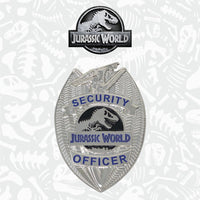 Replica Distintivo Jurassic World Security Officer Badge Limited Edition
