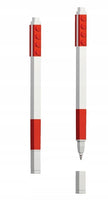Set 2 Penne Ufficiali LEGO GEL con inchiostro di colore Rosso