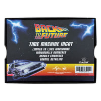 Lingotto in Metallo Ritorno al futuro 40° anniversario Time Circuits Delorean