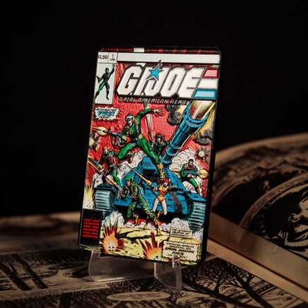 Lingotto in metallo GI Joe A Real American Hero 60° anniversario