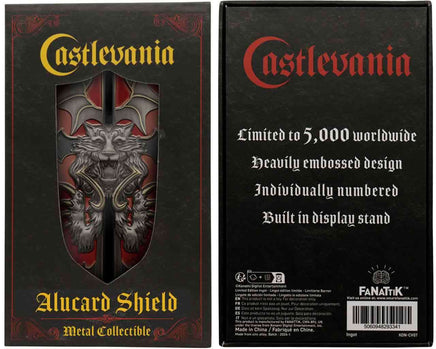 Lingotto in Metallo Castlevania Alucard Shield Limited Edition
