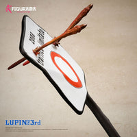 Statua Diorama Elite 1/8 Fiat 500 Lupin Jigen Fujiko L'Avventura Italiana