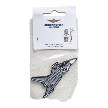 Magnete in metallo smaltato Aereo Eurofighter 2000 Aeronautica Militare