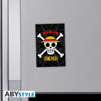 Magnete Calamita Frigorifero One Piece Strawhat Skull Standard