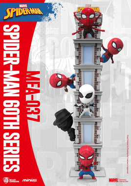 Set 6 Figure Marvel Mini Egg Attack Spiderman 60° Anniversario
