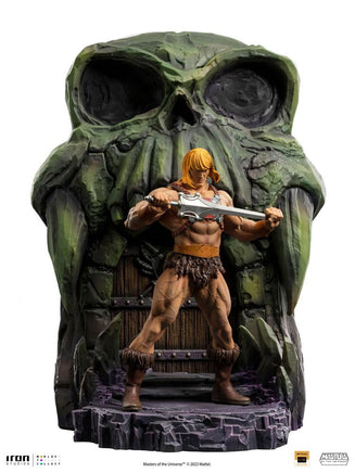 Statua Iron Studios HE-MAN Masters of The Universe Versione Deluxe 1/10