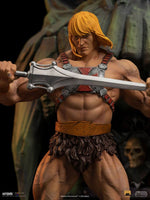 Statua Iron Studios HE-MAN Masters of The Universe Versione Deluxe 1/10