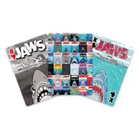Mazzo di 52 carte da gioco Poster Film Lo Squalo The Jaws stile VHS
