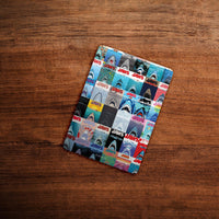 Mazzo di 52 carte da gioco Poster Film Lo Squalo The Jaws stile VHS
