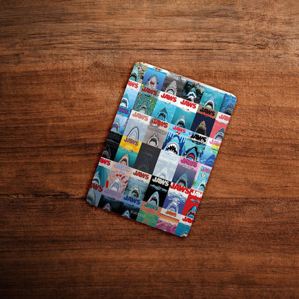 Mazzo di 52 carte da gioco Poster Film Lo Squalo The Jaws stile VHS
