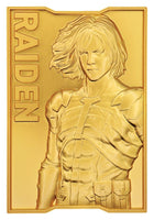 Lingotto in Metallo Raiden Metal Gear Solid 2 Gold Edition