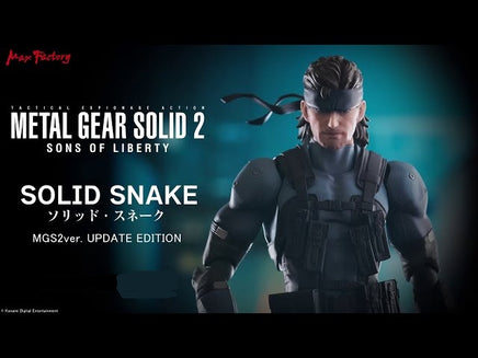 Action Figure Metal Gear Solid Snake 2 Sons of Liberty Figma Versione Aggiornata