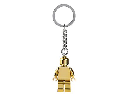 Portachiavi con minifigure LEGO gold dorato V122 850807
