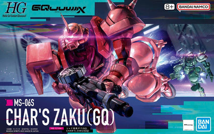 Model Kit Action Figure Gunpla Hg Zaku Char Gq 1144