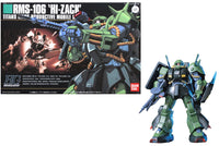 Model Kit Action Figure Gundam HG Hguc Hi Zack 1/144 Bandai