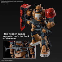 Model Kit Action Figure Gundam HG Zaku II F Type Solari RFV 1/144 Bandai