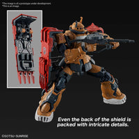 Model Kit Action Figure Gundam HG Zaku II F Type Solari RFV 1/144 Bandai