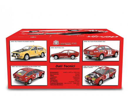 Modellino Rally Alfa Romeo Alfetta Gr.2 "Muletto" Autodelta 1/18 Laudoracing