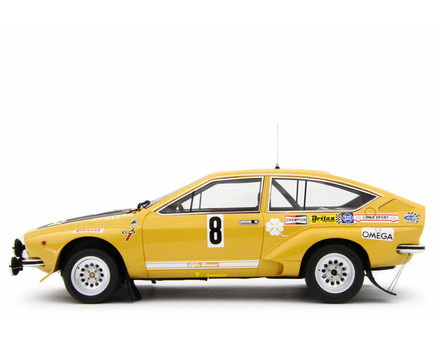 Modellino Alfa Romeo Alfetta Gr2 Autodelta Rally 4 Regioni 1975 Svizzero Masetto