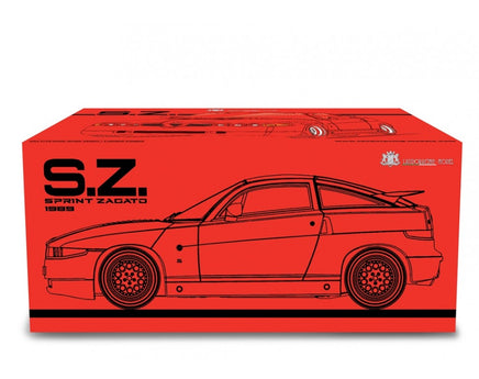 Modellino Alfa Romeo SZ ES 30 Sprint Zagato 1989 Laudoracing