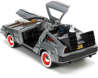 Modellino Delorean Back to the Future 3 1982 Scala 1/32 Diecast Time Machine