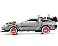 Modellino Delorean Back to the Future 3 1982 Scala 1/32 Diecast Time Machine