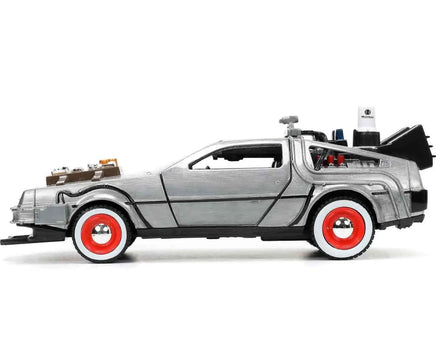 Modellino Delorean Back to the Future 3 1982 Scala 1/32 Diecast Time Machine