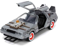 Modellino Delorean Back to the Future 3 1982 Scala 1/32 Diecast Time Machine