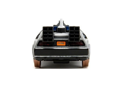 Modellino Delorean Back to the Future 3 Railroad Wheels 1/32 Time Machine