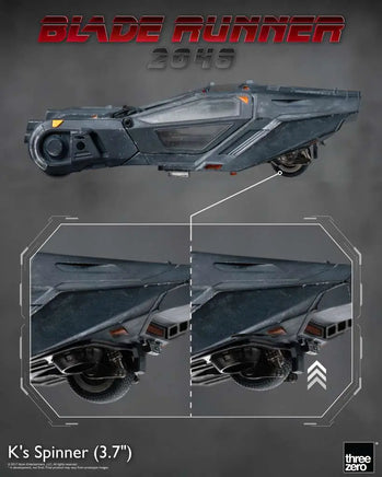 Modellino Blade Runner 2049 Officer K Spinner