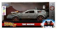 Modellino Delorean Back to the Future 3 Railroad Wheels 1/32 Time Machine
