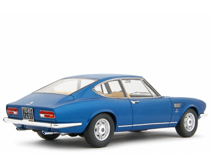 Modellino Fiat Dino Coupè 2.0 1967 Blu 1/18 Laudoracing