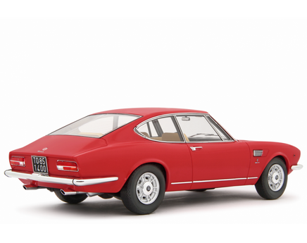 Modellino Fiat Dino Coupè 2.0 1967 Rossa 1/18 Laudoracing