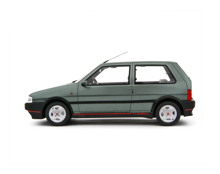 Modellino Fiat Uno Turbo 1.4 1990 1/18 Grigio Jupiner Laudaracing