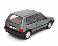 Modellino Fiat Uno Turbo 1.4 1990 1/18 Grigio Jupiner Laudaracing