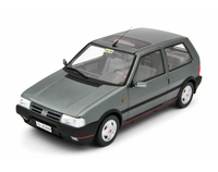 Modellino Fiat Uno Turbo 1.4 1990 1/18 Grigio Jupiner Laudaracing
