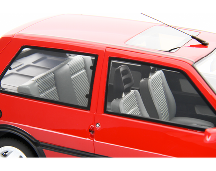 Modellino Fiat Uno Turbo 1.4 1990 1/18 Rossa Laudaracing