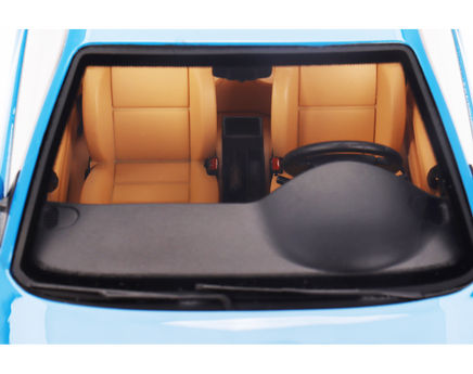 Modellino Fiat Coupè 2.0 Turbo 20V 1996 Blu Sprint 1/18 Laudaracing