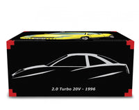 Modellino Fiat Coupè 2.0 Turbo 20V 1996 Blu Sprint 1/18 Laudaracing