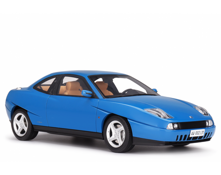 Modellino Fiat Coupè 2.0 Turbo 20V 1996 Blu Sprint 1/18 Laudaracing