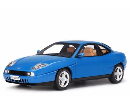 Modellino Fiat Coupè 2.0 Turbo 20V 1996 Blu Sprint 1/18 Laudaracing