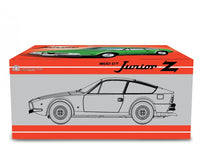 Modellino Alfa Romeo Giulia Coupé 1600 GT Junior Zagato 1972 Laudoracing Giallo Zagato