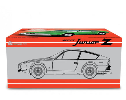 Modellino Alfa Romeo Giulia Coupé 1600 GT Junior Zagato 1972 Laudoracing Verde