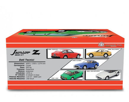 Modellino Alfa Romeo Giulia Coupé 1600 GT Junior Zagato 1972 Laudoracing Verde