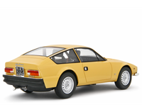 Modellino Alfa Romeo Giulia Coupé 1600 GT Junior Zagato 1972 Laudoracing Giallo Zagato